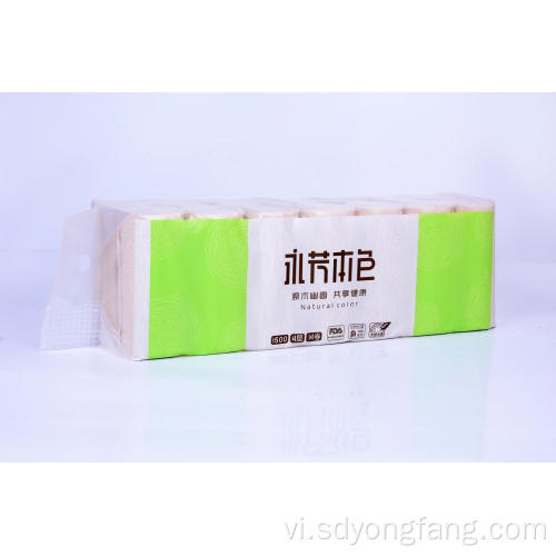 Giấy vệ sinh cuộn màu tự nhiên 1500g